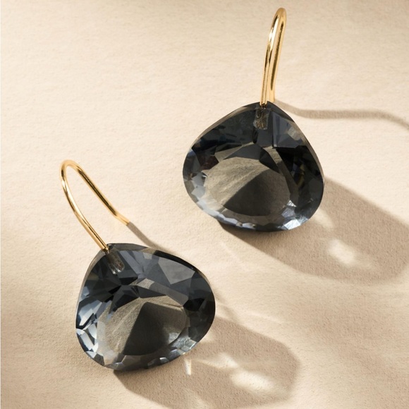 Anthropologie Floating Gemstone Earrings NWT - Picture 4 of 4